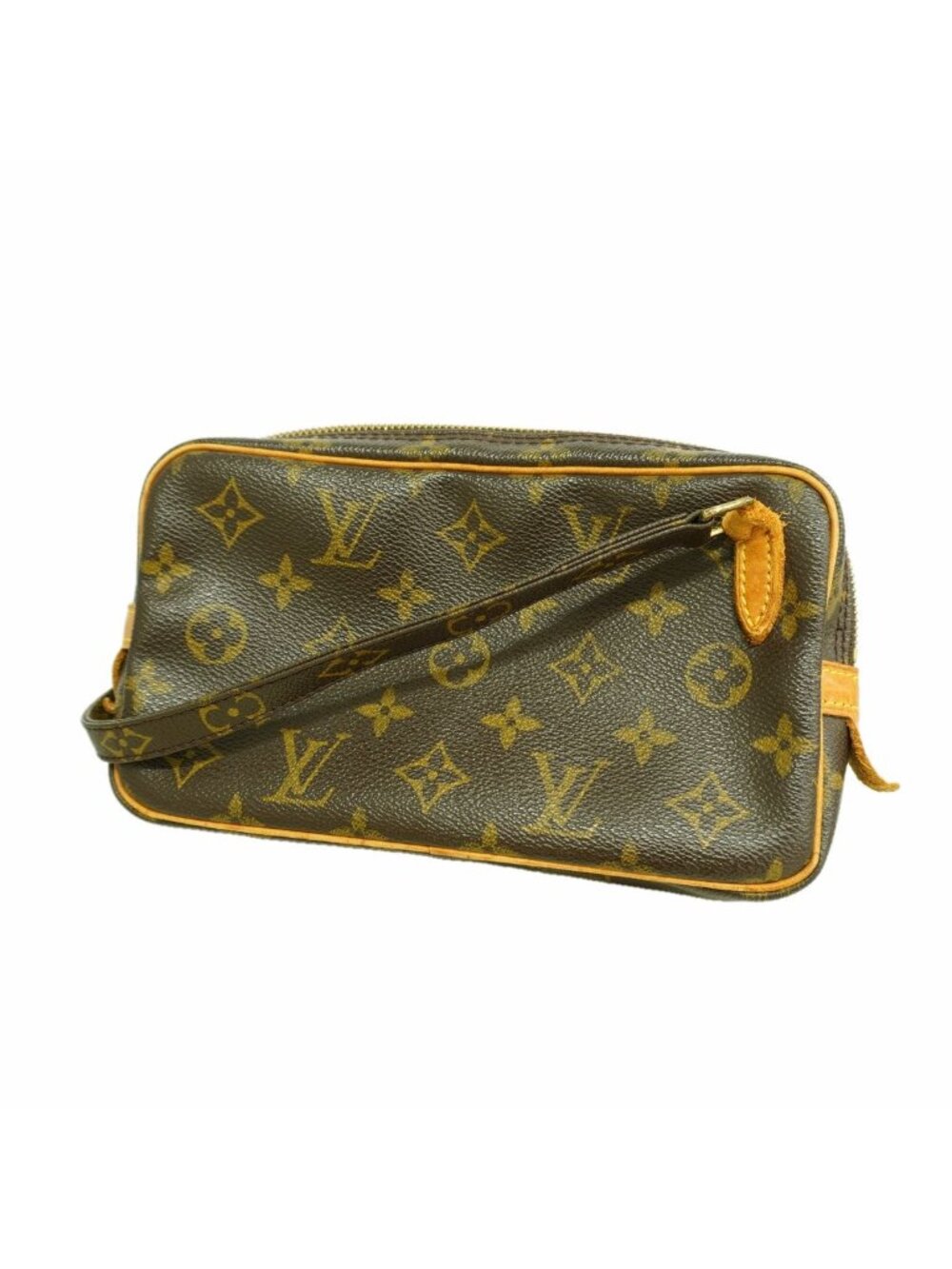 Louis Vuitton Shoulder Bag Monogram Pochette Marly Bandouliere Brown